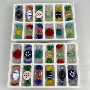 24 Glass Candies Abbott Collection